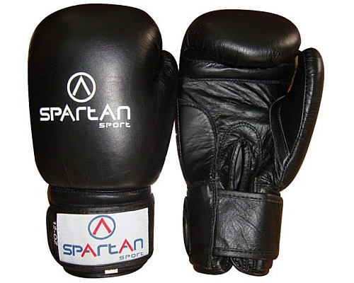 Рукавичики боксерські SPARTAN Top Ten розмір 12 унцій, чорні