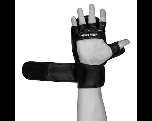 Рукавички для MMA PowerPlay 3026 розмір XL, чорні