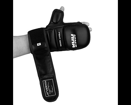 Рукавички для MMA PowerPlay 3026 розмір XL, чорні