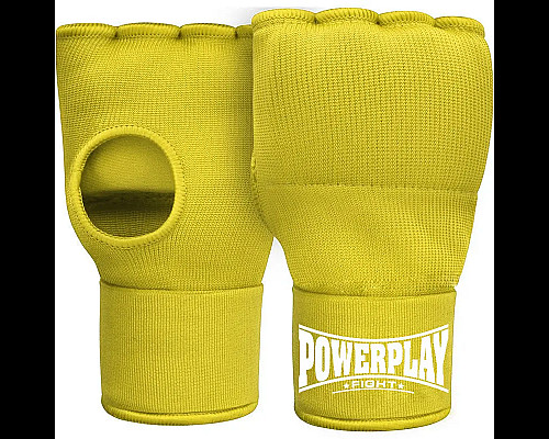 Рукавички-бинти з гелевими подушечками PowerPlay 3096 розмір L, оливкові