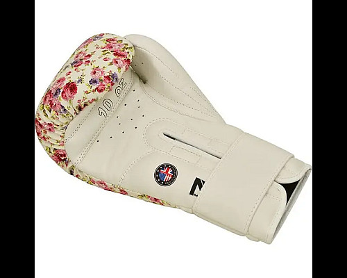 Рукавички боксерські з капою RDX  FL-6 розмір 8 унцій, білі