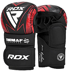 Рукавички греплінгові для ММА RDX розмір S, червоні