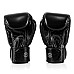 Рукавички боксерські шкіряні з бинтами Fairtex BGV1-ONE 14 унцій, чорні