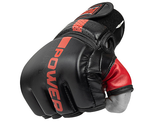 Рукавички для MMA PowerPlay 3093 розмір S, чорні