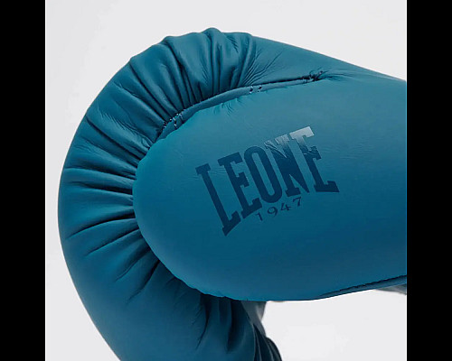 Рукавички боксерські Leone GN058 TONE X розмір 10 унцій, синьо-зелені