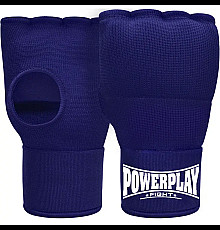 Рукавички-бинти з гелевими подушечками PowerPlay 3096 розмір M, темно-сині