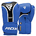 Рукавички боксерські з капою RDX AURA PLUS T-17 розмір 14 унцій, чорно-сині