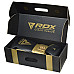 Рукавички боксерські з капою RDX MARK SPARRING PRO TRI LIRA 2 розмір 14 унцій, чорно-золотисті