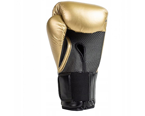 Рукавчики боксерські EVERLAST Elite розмір 10 унцій, чорно-золотисті