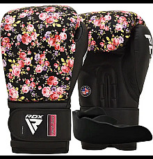 Рукавички боксерські з капою RDX  FL-5 розмір 8 унцій, чорні