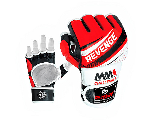 Рукавички для MMA REVENGE EV-18-1822 PU розмір XL, чорно-червоний