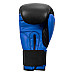 Рукавички боксерські шкіряні з бинтами TITLE Boxing Dynamic Strike розмір 12 унцій, чорно-сині