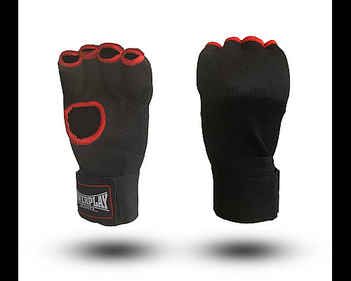 Рукавички-бинти з гелевими подушечками PowerPlay 3096 розмір M, чорні