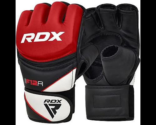 Рукавички для ММА RDX F12 Model GGRF розмір S, червоні
