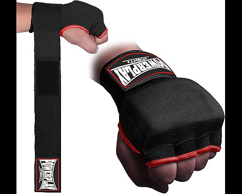 Рукавички-бинти з гелевими подушечками PowerPlay 3096 розмір S, чорні