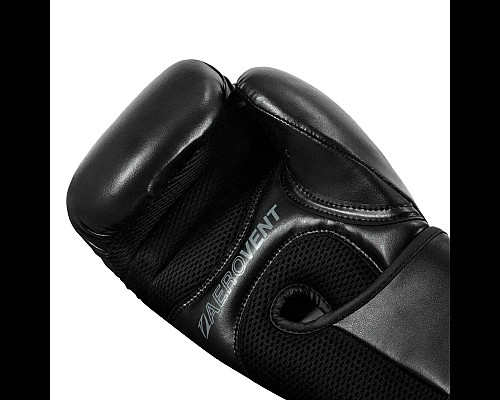 Рукавички боксерські з капою TITLE Boxing Vegan Fitness розмір 8 унцій, чорні