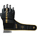 Рукавички для ММА RDX F6 KARA Matte Golden розмір XL, чорно-золотисті