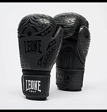 Рукавички боксерські Leone GN329 HAKA розмір 14 унцій, чорні