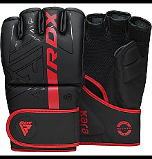 Рукавички для ММА RDX F6 KARA Matte розмір M, червоні
