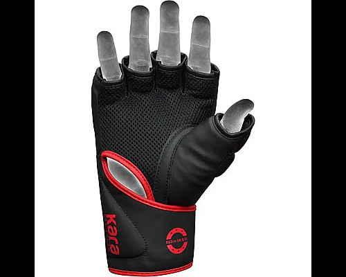 Рукавички для ММА RDX F6 KARA Matte розмір M, червоні