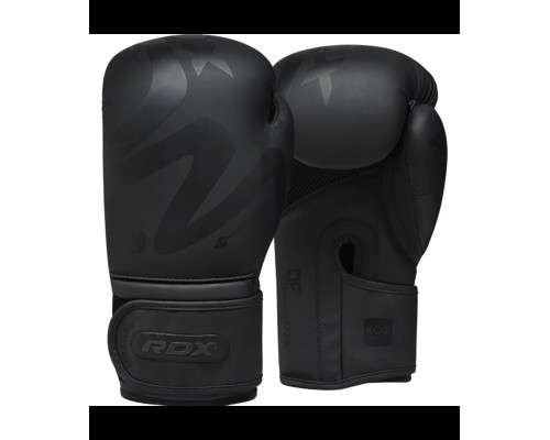 Боксерські рукавиці RDX BOXING GLOVES F15 14 унцій, чорні