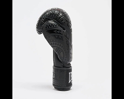 Рукавички боксерські Leone GN329 HAKA розмір 16 унцій, чорні