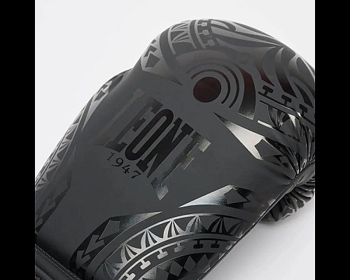 Рукавички боксерські Leone GN329 HAKA розмір 16 унцій, чорні