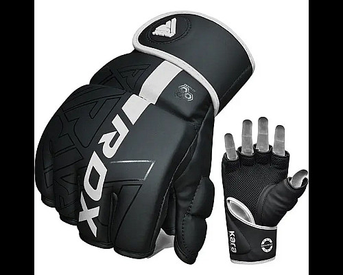 Рукавички для ММА RDX F6 KARA Matte розмір M, білі