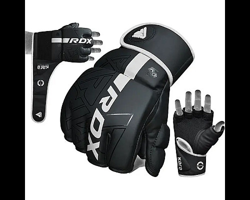 Рукавички для ММА RDX F6 KARA Matte розмір M, білі
