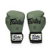 Рукавички боксерські з бинтами Fairtex BGV11 12 унцій, зелені