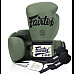 Рукавички боксерські з бинтами Fairtex BGV11 12 унцій, зелені