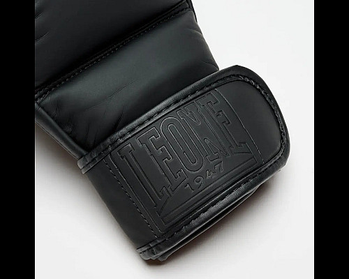 Рукавички греплінгові для ММА з капою Leone BLACK Edition розмір M, чорні