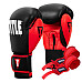 Рукавички боксерські шкіряні з бинтами TITLE Boxing Dynamic Strike розмір 12 унцій, чорно-червоні