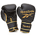 Рукавички боксерські Reebok RSCB-12010GB-14 розмір 14 унцій, чорно-золотисті