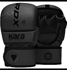 Рукавички греплінгові для ММА RDX F6 KARA Matte Plus розмір S/M, чорні