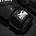 Рукавички боксерські з бинтами Phantom APEX Velcro розмір 12 унцій, чорно-білі