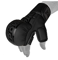 Рукавички для MMA PowerPlay PP_3033 Ultra Matt розмір S, чорні