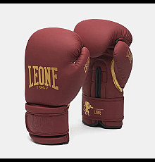 Рукавички боксерські Leone GN059X BORDEAUX ED розмір 12 унцій, бордові