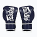 Рукавички боксерські з бинтами Fairtex BGV14 14 унцій, темно-сині