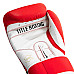 Рукавички боксерські шкіряні з бинтами TITLE Boxing Pro Style 3.0 розмір 12 унцій, червоно-білі