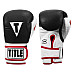 Рукавички боксерські шкіряні з бинтами TITLE Boxing Ko-Vert розмір 12 унцій, чорні