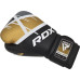 Боксерські рукавиці RDX BOXING GLOVES BGR-F7 16 унцій, чорно-золотисті