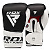 Рукавички боксерські  RDX Pro Gel S5 10 унцій, чорно-білій