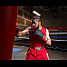 Рукавички боксерські з бинтами TITLE Boxing Guts and Glory розмір 10 унцій, чорно-червоні