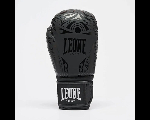 Рукавички боксерські Leone GN329 HAKA розмір 10 унцій, чорні