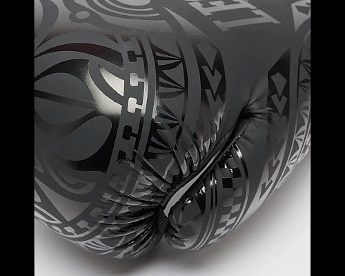 Рукавички боксерські Leone GN329 HAKA розмір 10 унцій, чорні