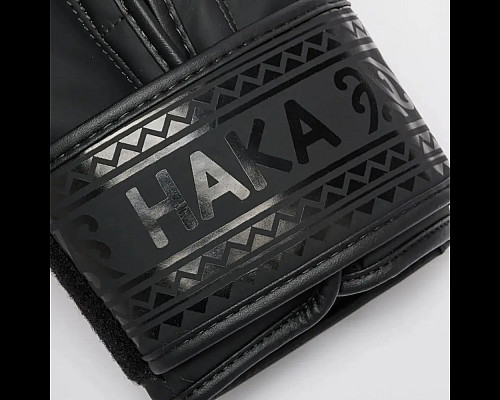 Рукавички боксерські Leone GN329 HAKA розмір 10 унцій, чорні