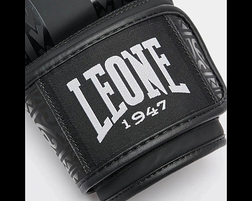 Рукавички боксерські Leone GN329 HAKA розмір 10 унцій, чорні