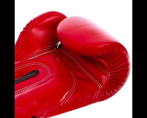 Рукавички боксерські з бинтами Fairtex BGV14 16 унцій, червоні