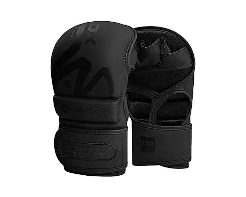 Рукавички греплінгові для ММА RDX T15 Noir Inner Matte розмір L, чорні